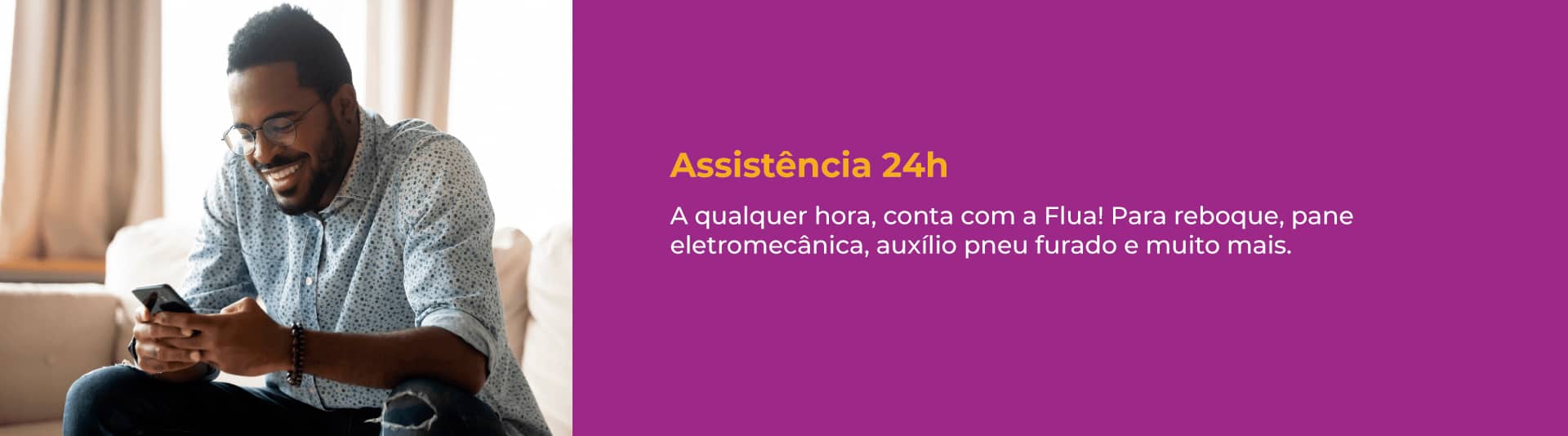 Locação Jeep Flua! Assistência 24h para seu carro locado.